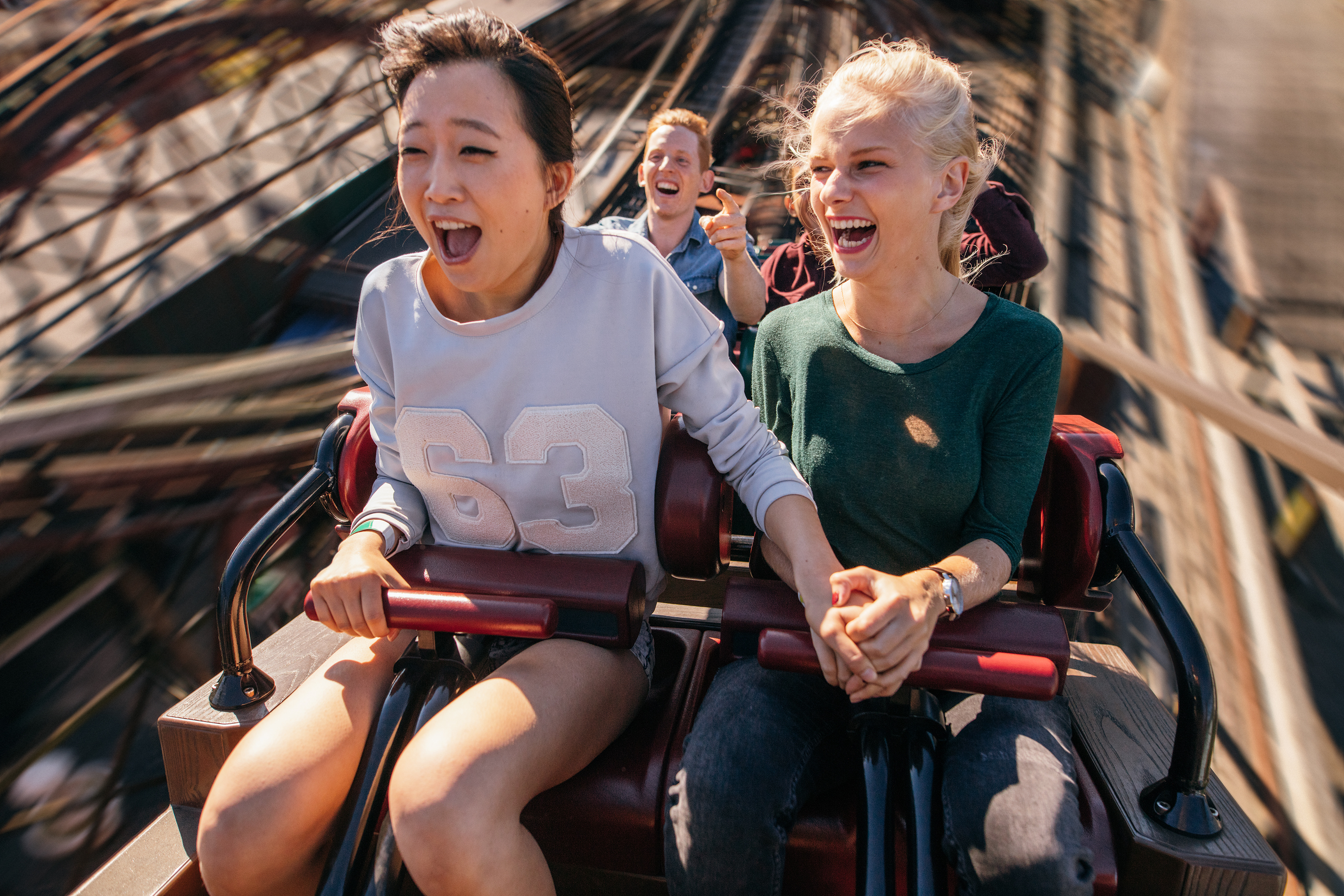 Polyurethane Wheels Help Give Roller Coasters their Wild Ride